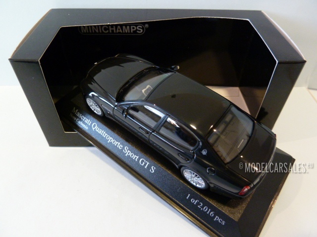 1/43 MASERATI Quattroporte GTS Miniature Model(Black) : Italian Auto Parts  & Gadgets Store