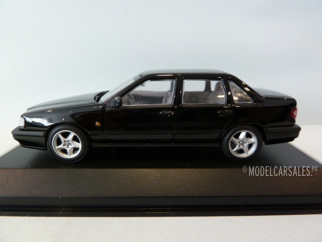 Modèle Réduit Volvo 850 Limousine Noire 1994 - Échelle 1:87 - Marque Minichamps - Neuf Sous Boîte