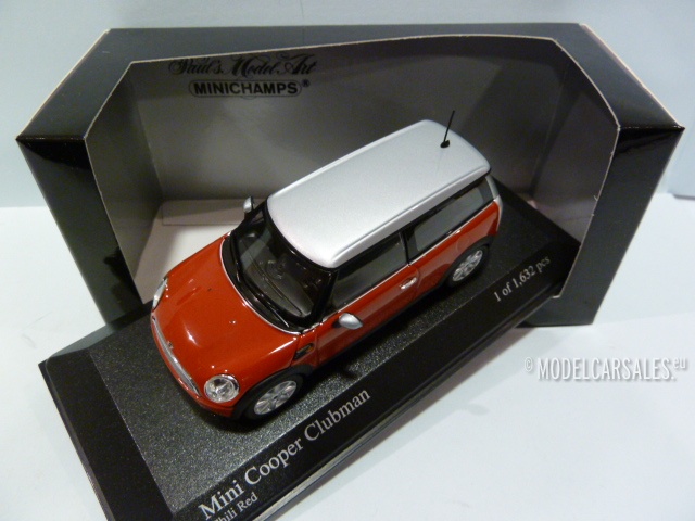 strottenhoofd Liever formeel Mini Cooper Clubman Chili Red 1:43 431138610 MINICHAMPS schaalmodel /  miniatuur Te koop