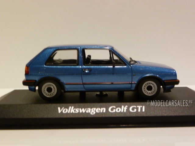 Golf II Blue Metallic 1:43 940054120 schaalmodel / Te koop