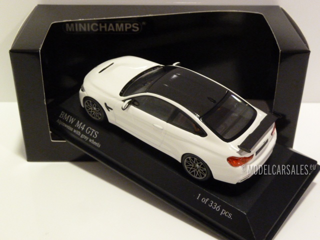 Verschillende goederen Virus galblaas BMW M4 GTS (f82) White 1:43 410025221 MINICHAMPS schaalmodel / miniatuur Te  koop