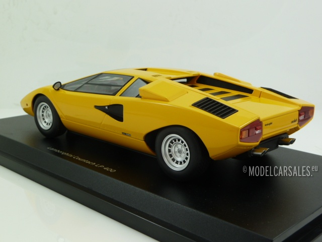 Lamborghini Countach LP400 Yellow 1:18 KYO9531Y0 KYOSHO ...