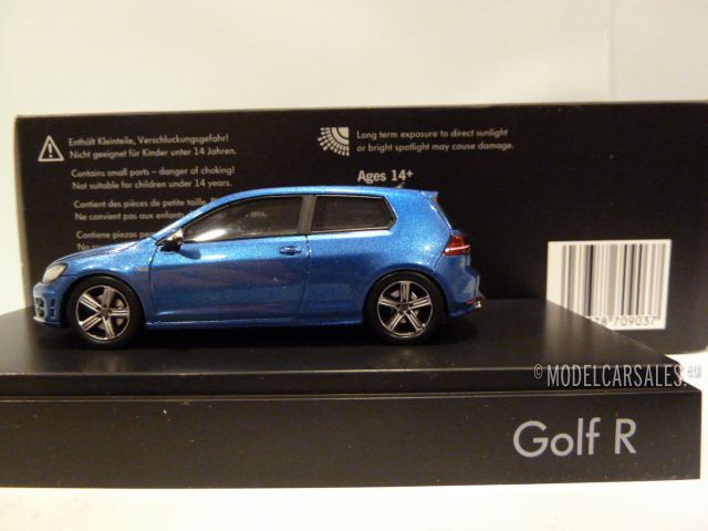 Overtreden uitroepen web Volkswagen Golf 7 R Rising Blue Met. 1:43 5GV099300R5Z SPARK schaalmodel /  miniatuur Te koop