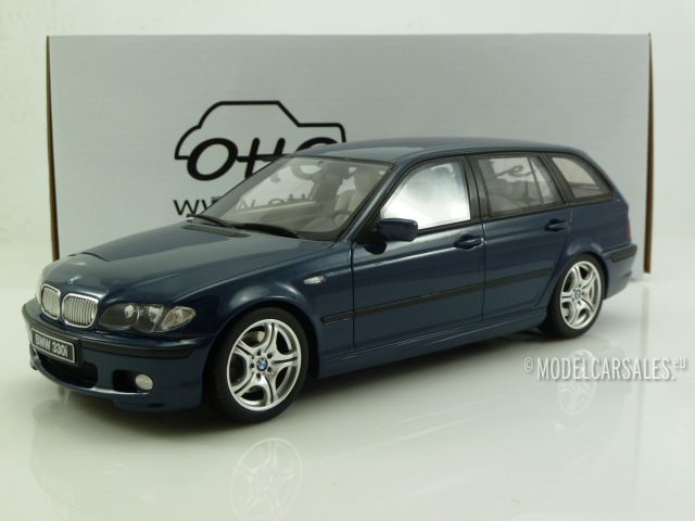 krant lip Knooppunt BMW 330i (e46) Touring M Pack Mystic Blue 1:18 OT251 OTTO MOBILE  schaalmodel / miniatuur Te koop