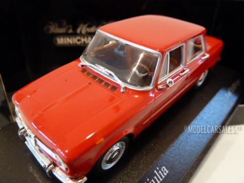 Alfa Romeo Giulia 1600 Red 1 43 400120901 Minichamps