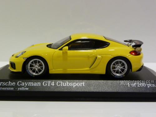 Porsche Cayman GT4 Clubsport Street