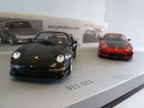 Porsche 997 GT2 RS en 993 GT2