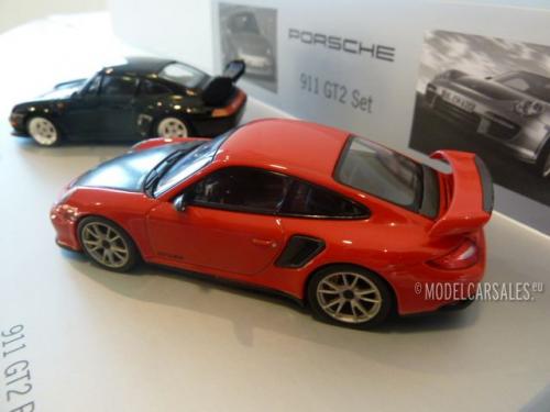 Porsche 997 GT2 RS en 993 GT2